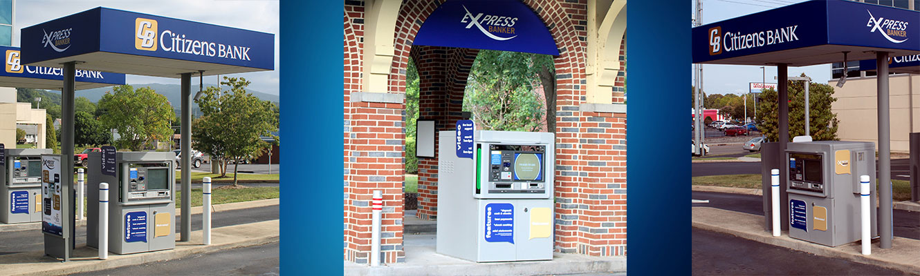 3 branch locations ATMs with Express Banker Services