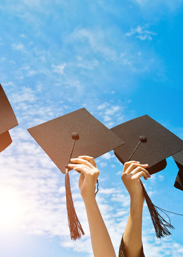 graduation hats